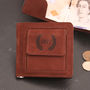 Personalised Hand Made Leather Wallet In Brown, thumbnail 5 of 8