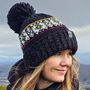 Shadow Pine Fairisle Knit Hat, thumbnail 1 of 6