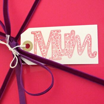 Dad / Mum Gift Tag ~ Large, 4 of 5