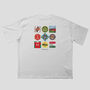 Liverpool Beer Mats Oversized T Shirt, thumbnail 2 of 10