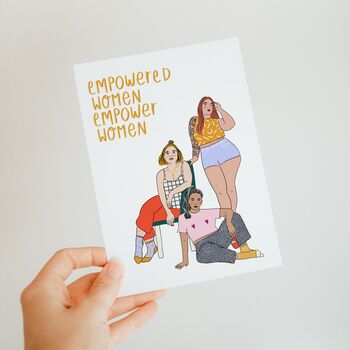 Empowered Women Postcard, 2 of 2