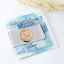 Farthing 70th 1954 Birthday Coin Money Clip, thumbnail 2 of 9