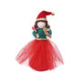 Christmas Elf Light Up Tree Topper Decoration, thumbnail 3 of 7