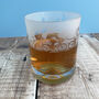 Cyclist's Etched Glass Tumbler, thumbnail 5 of 6