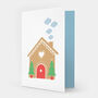 Gingerbread House Christmas Card, thumbnail 1 of 3