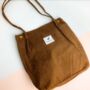 Corduroy Shopping And Working Tote Bag, thumbnail 10 of 11