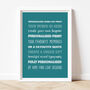 Personalised Mixed Typography Print, thumbnail 6 of 8