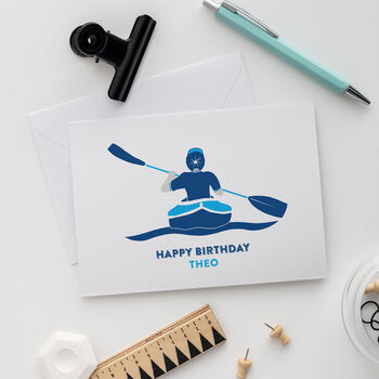 Kayak Birthday Card, 3 of 4