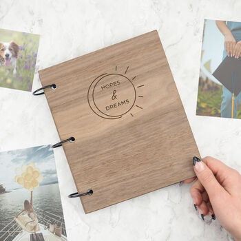 Personalised Gratitude Journal Scrapbook For Friends, 10 of 12