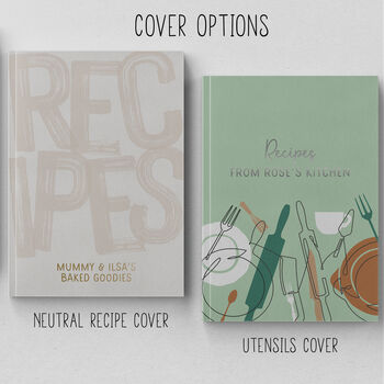 Personalised Recipe Book, 9 of 9