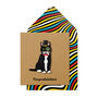 Handmade Congratulations Top Hat Cat Personalised Greeting Card, thumbnail 1 of 4