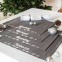 Personalised Table Runner And Placemats Set, thumbnail 4 of 5