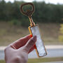 Brass Crystal Quartz Bottle Opener, thumbnail 3 of 4