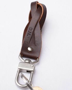 Braided Leather Keyring, 5 of 8