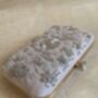 Light Pink Handcrafted Rectangular Clutch Bag, thumbnail 2 of 10