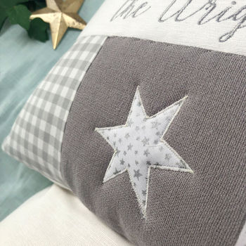 Christmas With… Grey Cushion, 2 of 3