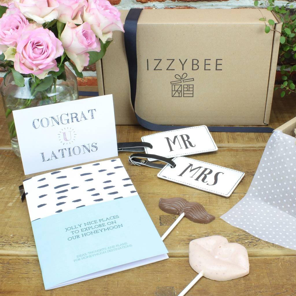 Happy Honeymoon Gift Box By Izzy Bee