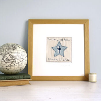 Personalised 21st Birthday Star Card For Him, 4 of 8