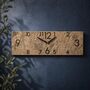 Bespoke Handcrafted Eight Colours Wall Clock, thumbnail 1 of 10