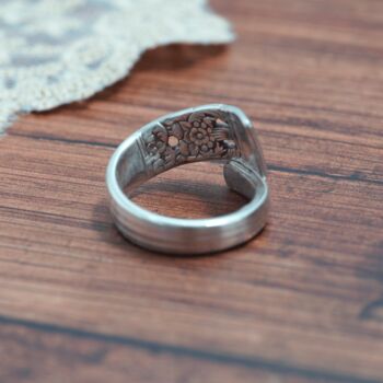 Hampton Court Vintage Spoon Ring, 3 of 4
