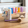 Personalised Unicorn Hammer Bench Birthday Gift For Children, thumbnail 4 of 4