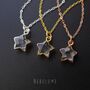 Quartz Crystal Star Necklace, thumbnail 5 of 11