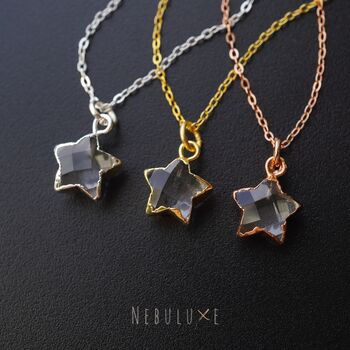 Quartz Crystal Star Necklace, 5 of 11