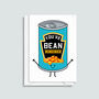 Baked Beans Card For Step Dad, thumbnail 2 of 2