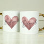 Personalised Valentine's Heart Mug, thumbnail 7 of 11