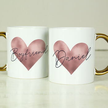 Personalised Valentine's Heart Mug, 7 of 11