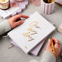 Personalised Linen Wedding Notebook, thumbnail 1 of 7