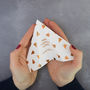 Foiled Paper Plane, Personalised Christmas Card, thumbnail 1 of 7