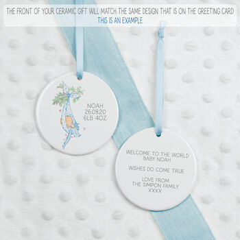 New Baby Card For Boys, Christening Card Boys ..V2a12, 3 of 6