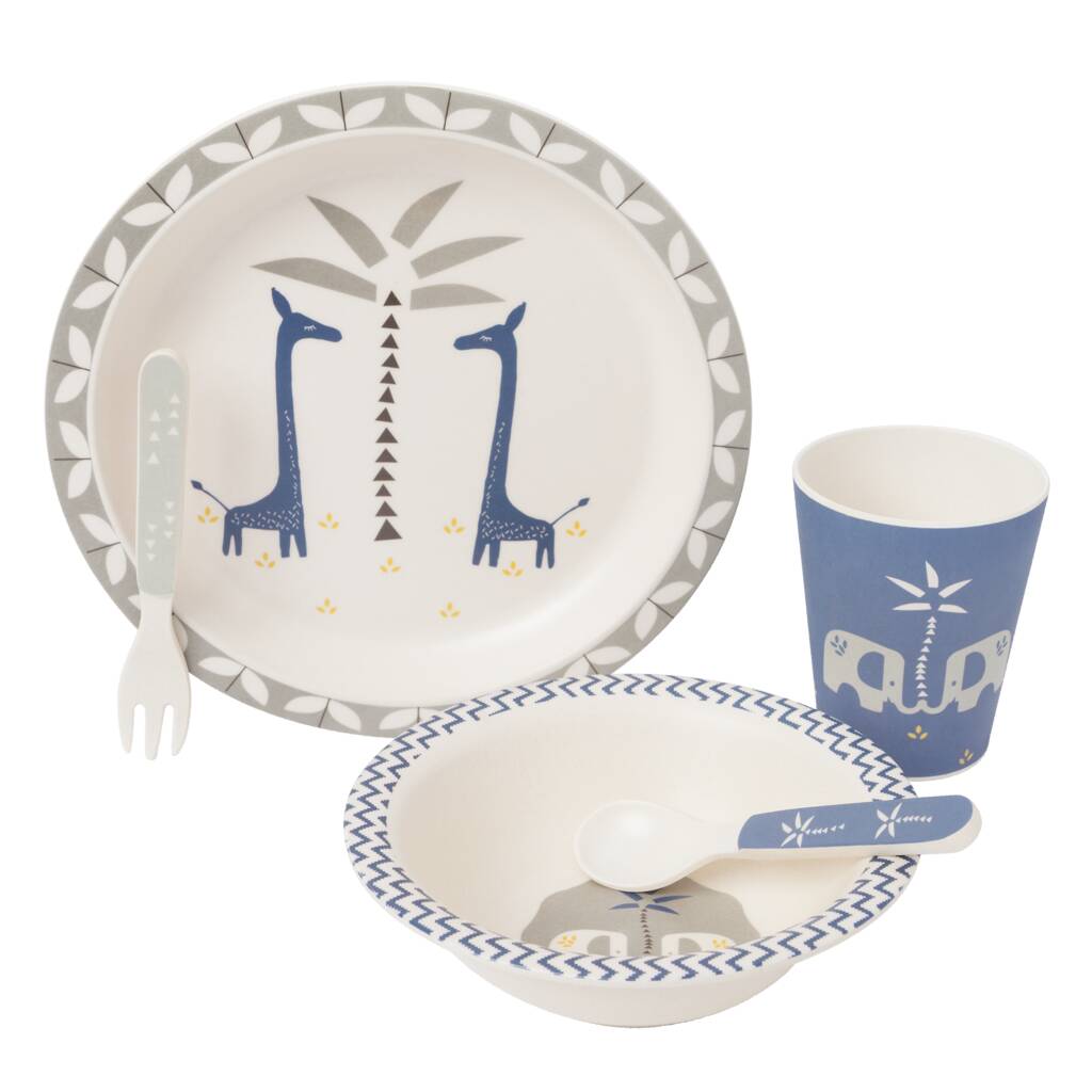 Children's Bamboo Dinner Set By Harmony at Home Boutique