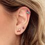 Colour Pop Butterfly Stud Earrings, thumbnail 4 of 9