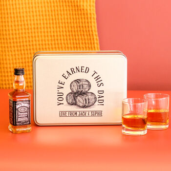 Personalised Whiskey Barrels Gift Set And Shot Glasses, 2 of 9