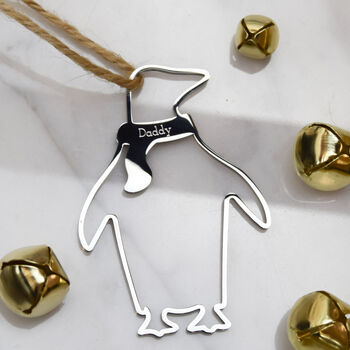 Personalised Penguin Decoration, 3 of 10