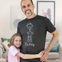 Personalised Dad Tshirt With Child's Drawing, thumbnail 2 of 9