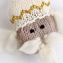 Nutcracker Christmas Baubles Easy Knitting Kit, thumbnail 4 of 9