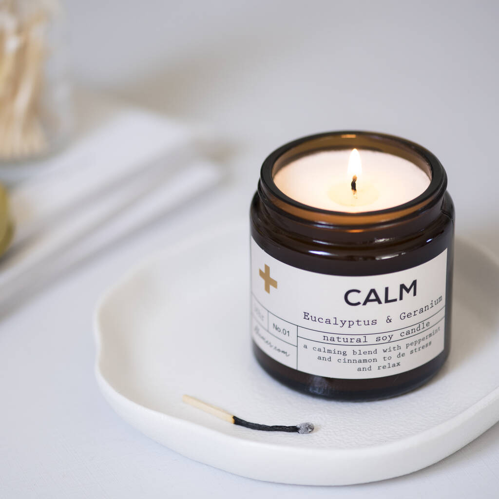 'Calm' Wellness Candle, 1 of 5