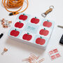 Personalised Apples Bits And Bobs Xl Storage Tin, thumbnail 3 of 7