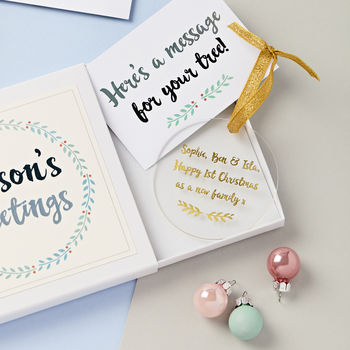 Christmas Message Decoration Gift Set, 3 of 6