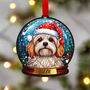 Lhasa Apso Dog Tree Decoration, thumbnail 1 of 2
