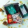 'Christmas Trees' Treats, Coffee And Tea Letterbox Gift, thumbnail 1 of 2