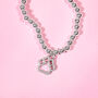 Forever Loved Paw Print Memorial Bracelet In Box, thumbnail 2 of 6