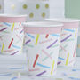 Sprinkles Themed Paper Party Cups, thumbnail 1 of 2