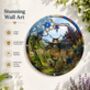 Metal Mirror Garden Wall Art Bee Sun Catcher Outdoor Plaque Gift, thumbnail 2 of 5