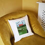 Birthday Gift For Golfer Personalised Birth Year Cushion, thumbnail 2 of 6