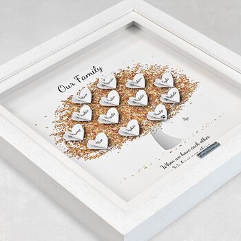 3D Personalised Family Tree Print In Six Colours, 4 of 12