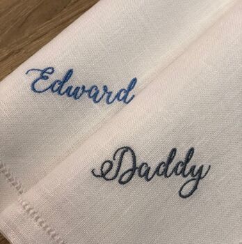 Embroidered Napkin, 6 of 9